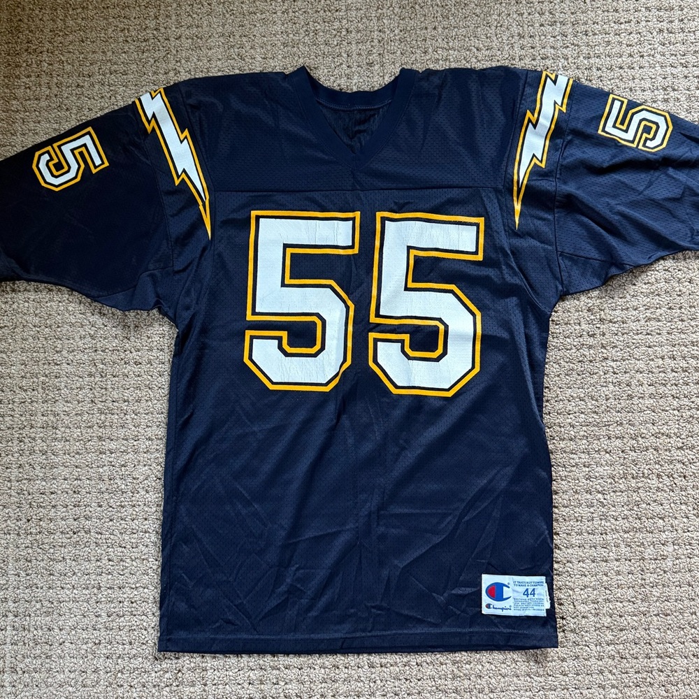 Vintage San Diego Chargers Junior Seau jersey